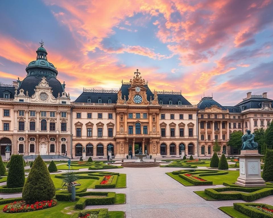 Barocke Paläste in München, Deutschland