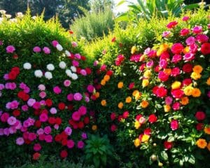 Blühende Hecken als natürlicher Sichtschutz für den Garten