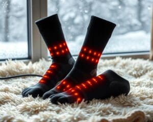 Elektrische Heizsocken für warme Füße