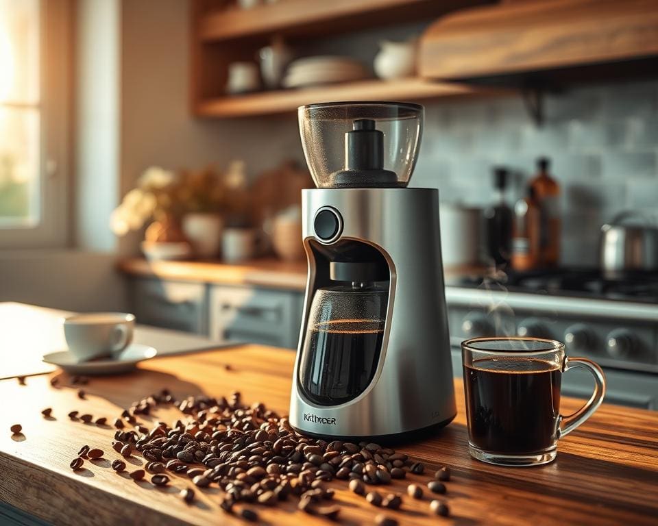 Elektrische Kaffeemühlen für aromatischen Kaffee frisch gemahlen