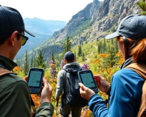 Elektronische Wanderkarten mit GPS