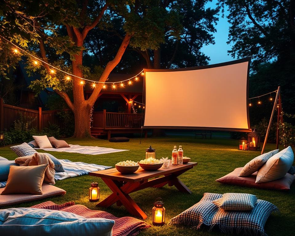 Freiluftkino im Garten: Tipps für die perfekte Outdoor-Filmnacht