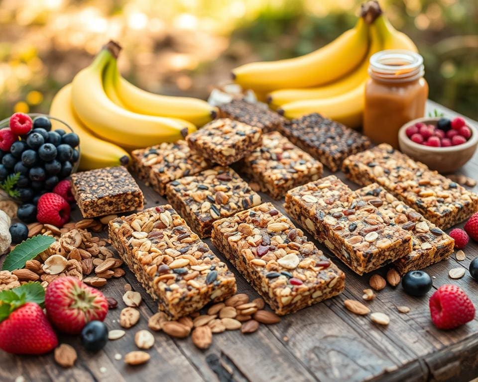 Gesunde Snacks für unterwegs