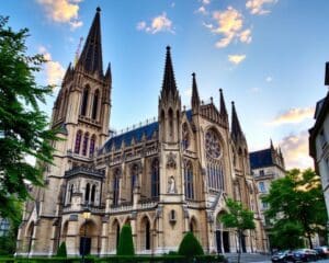 Gotische Kathedralen in Reims, Frankreich