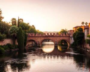 Historische Brücken in Córdoba, Spanien