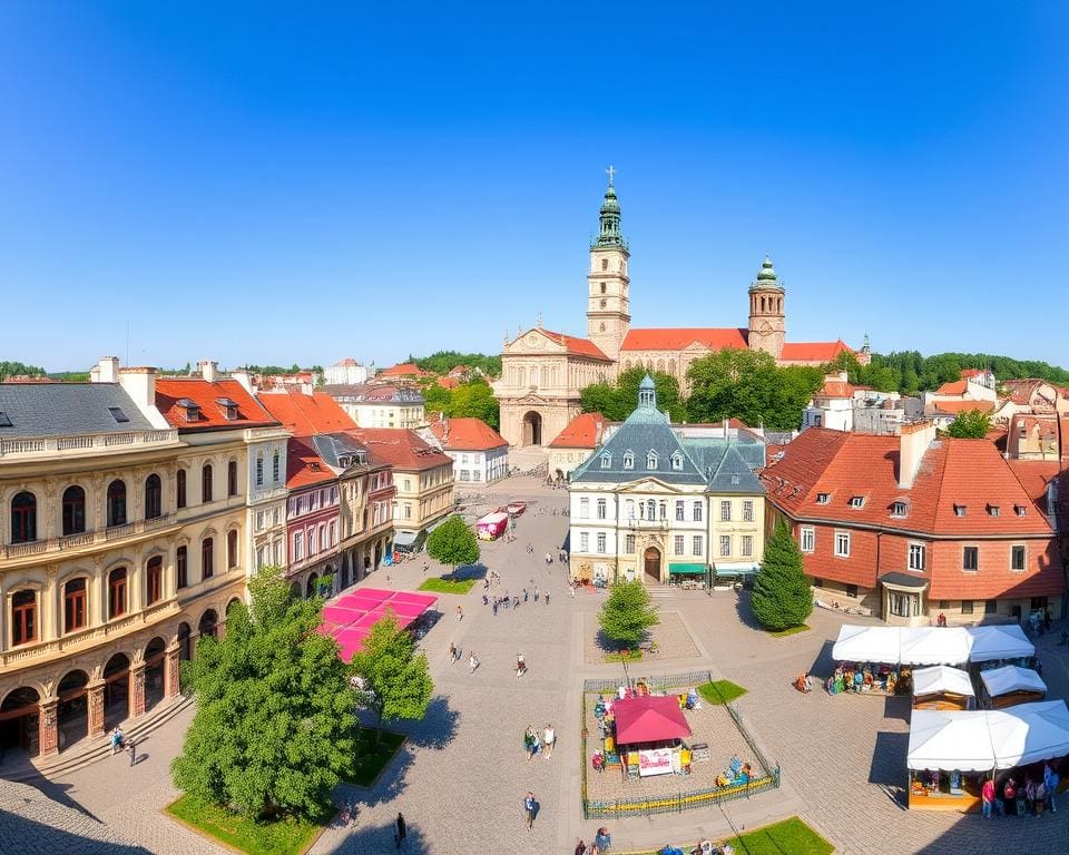 Historische Plätze in Vilnius, Litauen