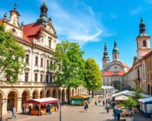 Historische Plätze in Vilnius, Litauen