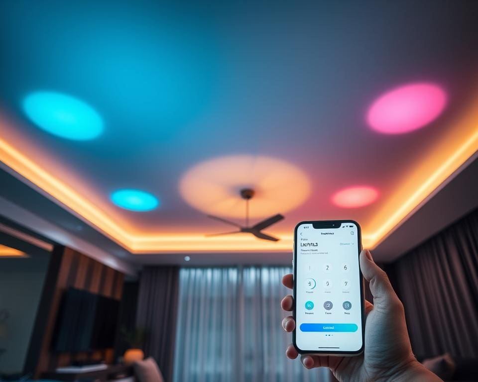 Lichtsteuerung per App