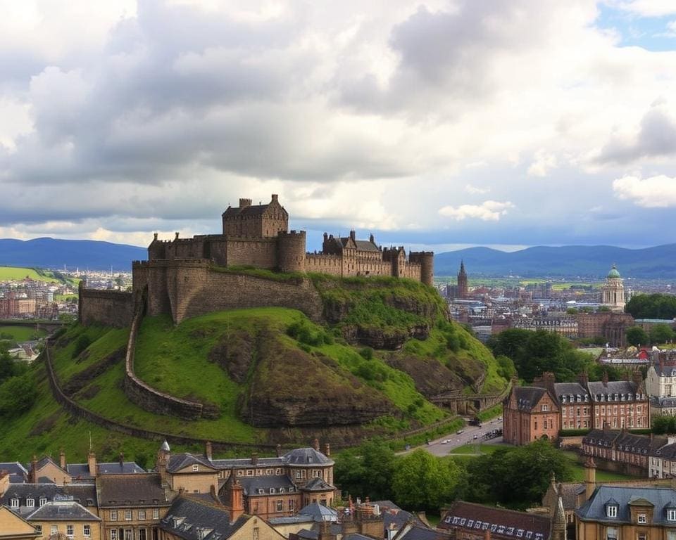 Mittelalterliche Burgen in Edinburgh, Schottland