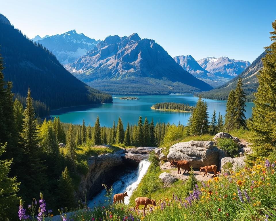 Naturerlebnisse im Kootenay-Nationalpark, British Columbia