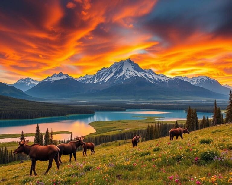 Naturwunder im Denali-Nationalpark, Alaska