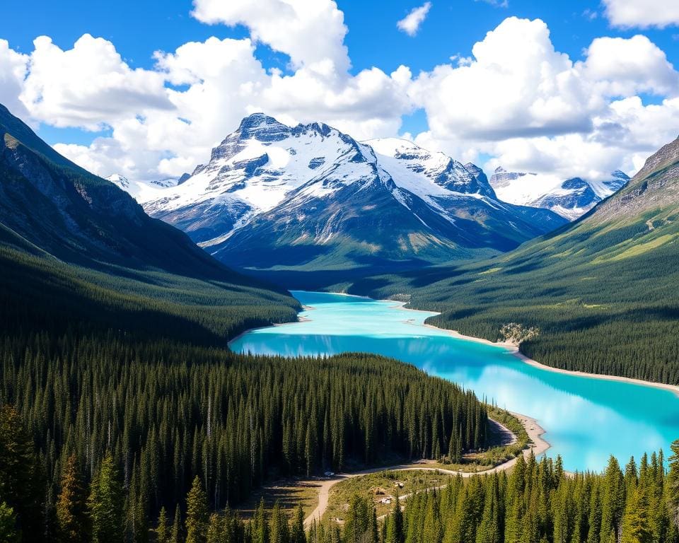 Naturwunder im Jasper-Nationalpark, Alberta