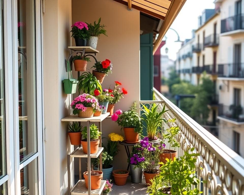 Pflanzenregal Balkon