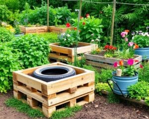 Recyclingideen für Hochbeete: Nachhaltige Lösungen für den Garten