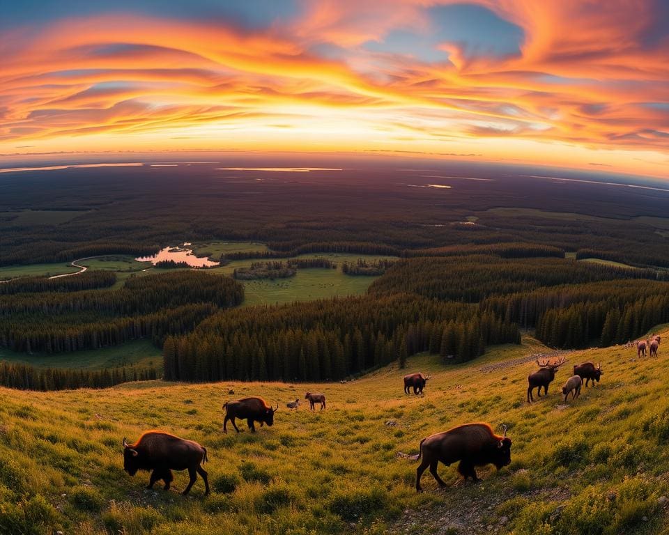 UNESCO-Weltnaturerbe Flora und Fauna im Wood-Buffalo-Nationalpark