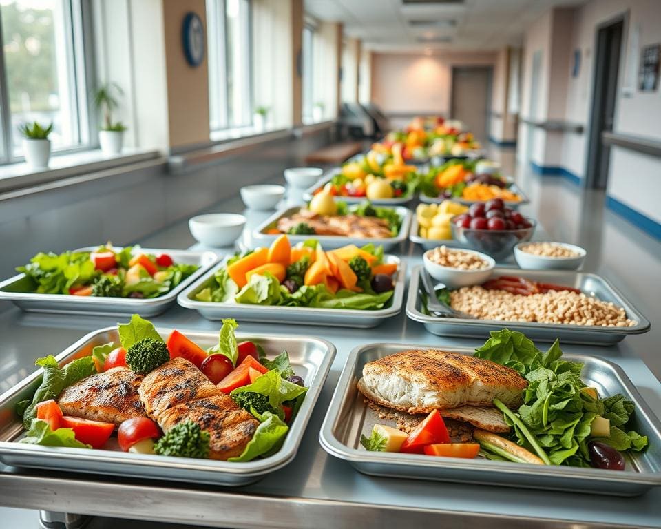 gesundes Essen im Krankenhaus