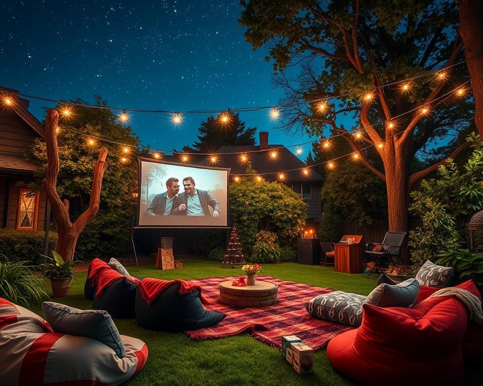 Freiluftkino im eigenen Garten: Tipps für die perfekte Filmnacht