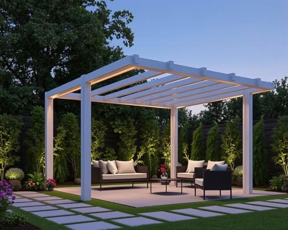 Gestaltung Aluminium Pergola