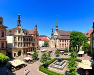 Historische Plätze in Cluj-Napoca, Rumänien