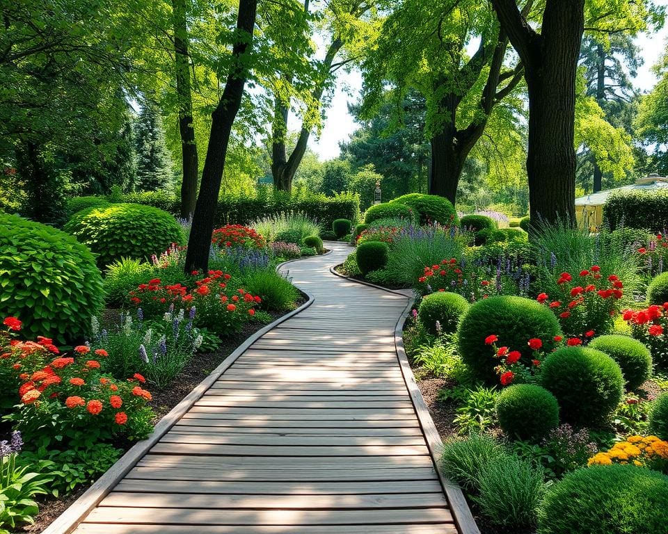 Holzwege durch den Garten: Natürliche Akzente setzen