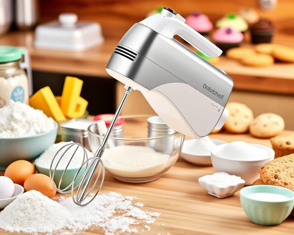 Kabellose Handmixer für vielseitige Backideen