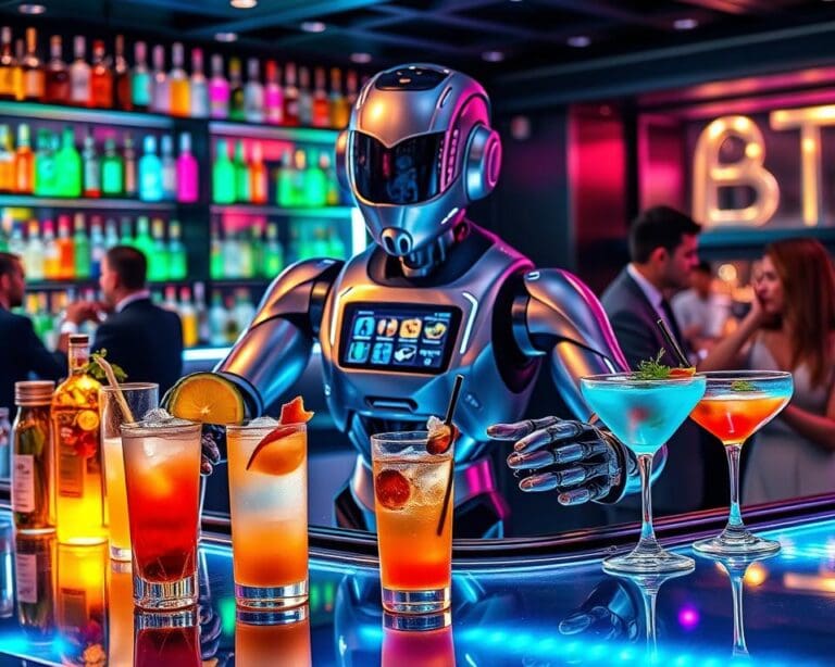 Roboter-Barkeeper: Cocktails auf Knopfdruck