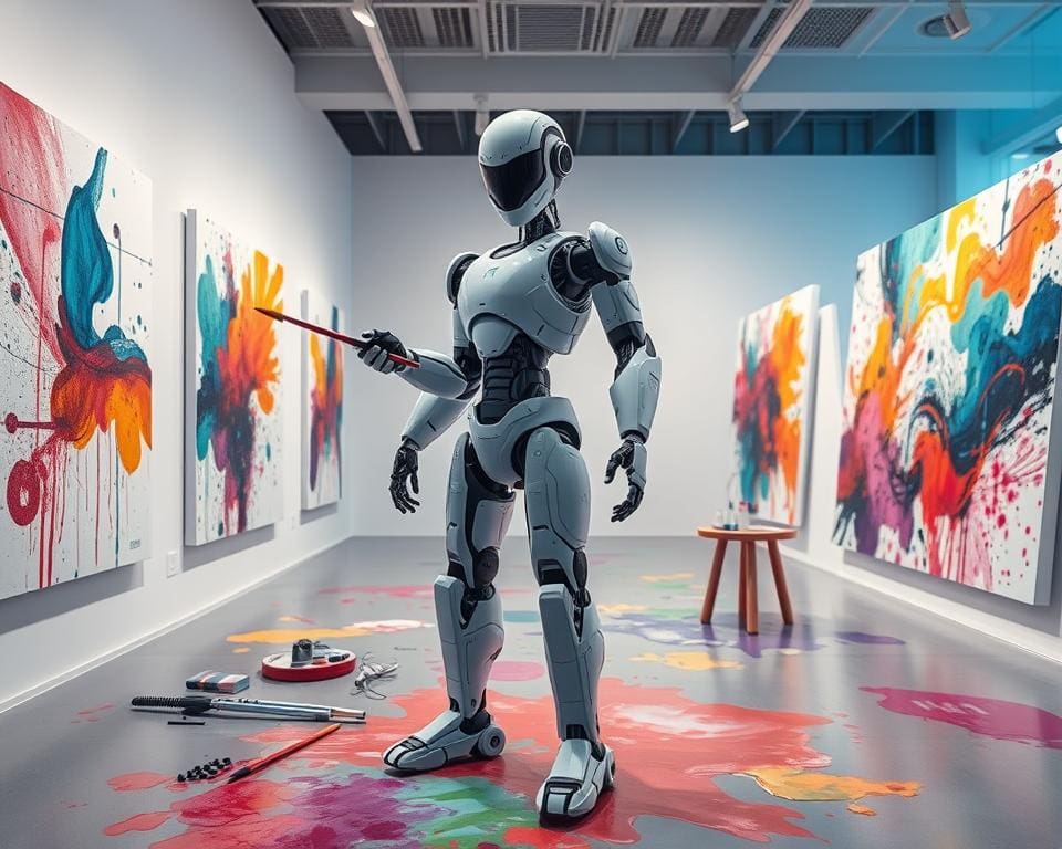 Roboter-Maler: Kunstwerke aus der Maschine