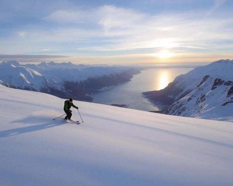 Skitouren in Lyngen: Pulverschnee und Küstenpanorama