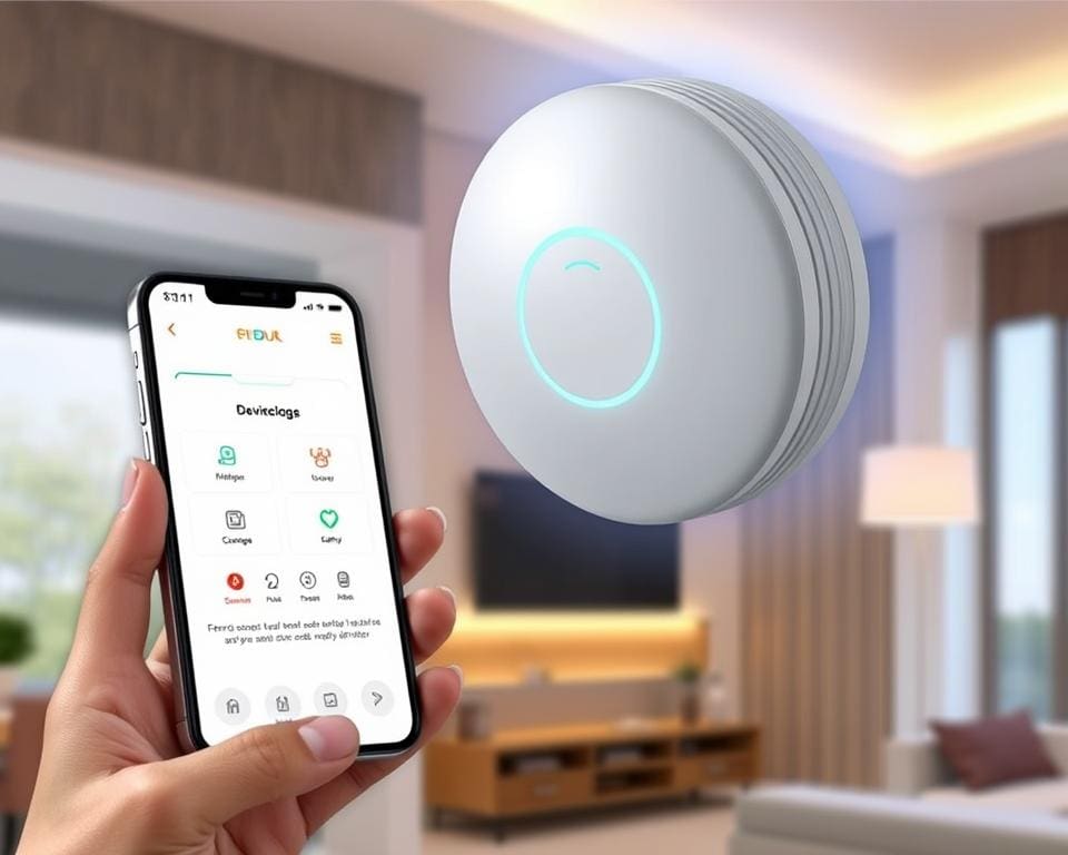 Smarte Rauchmelder mit App-Steuerung für mehr Sicherheit