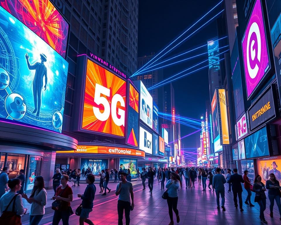 5G-Technologie in der Unterhaltungsbranche