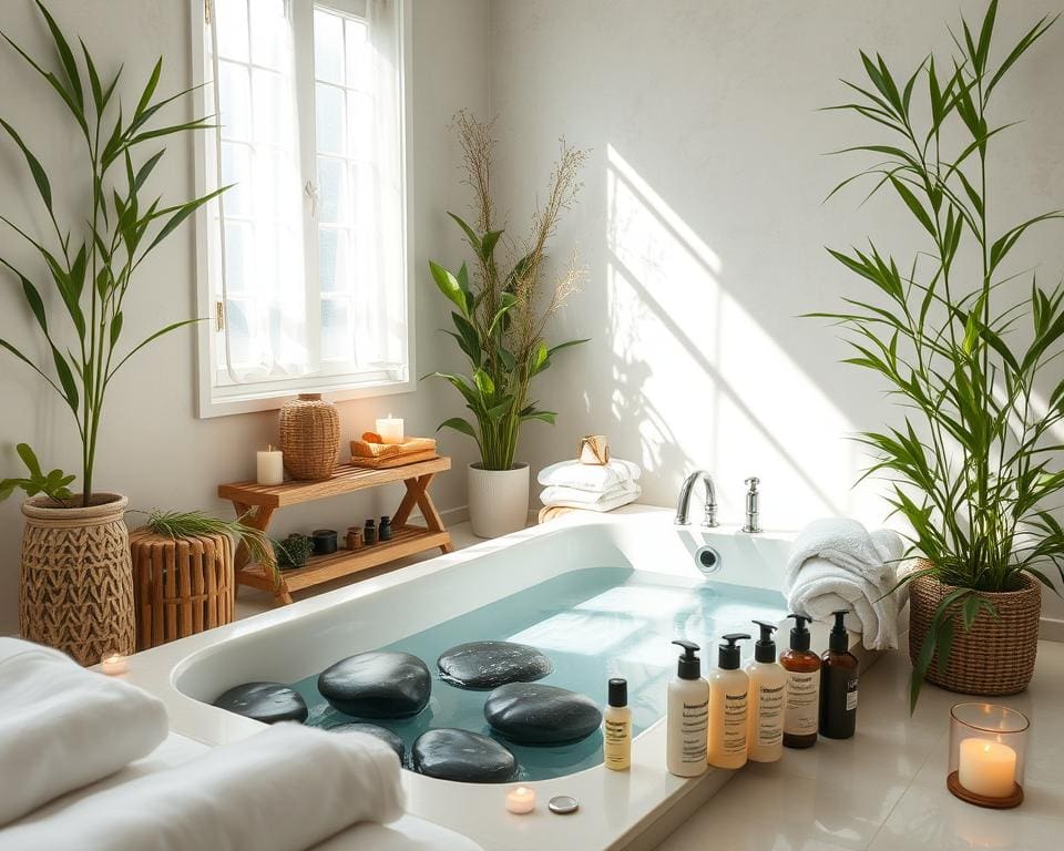 Home-Spa mit nachhaltigen Produkten und Einrichtungstipps