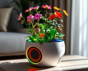 Intelligente Blumentöpfe mit Musikfunktion