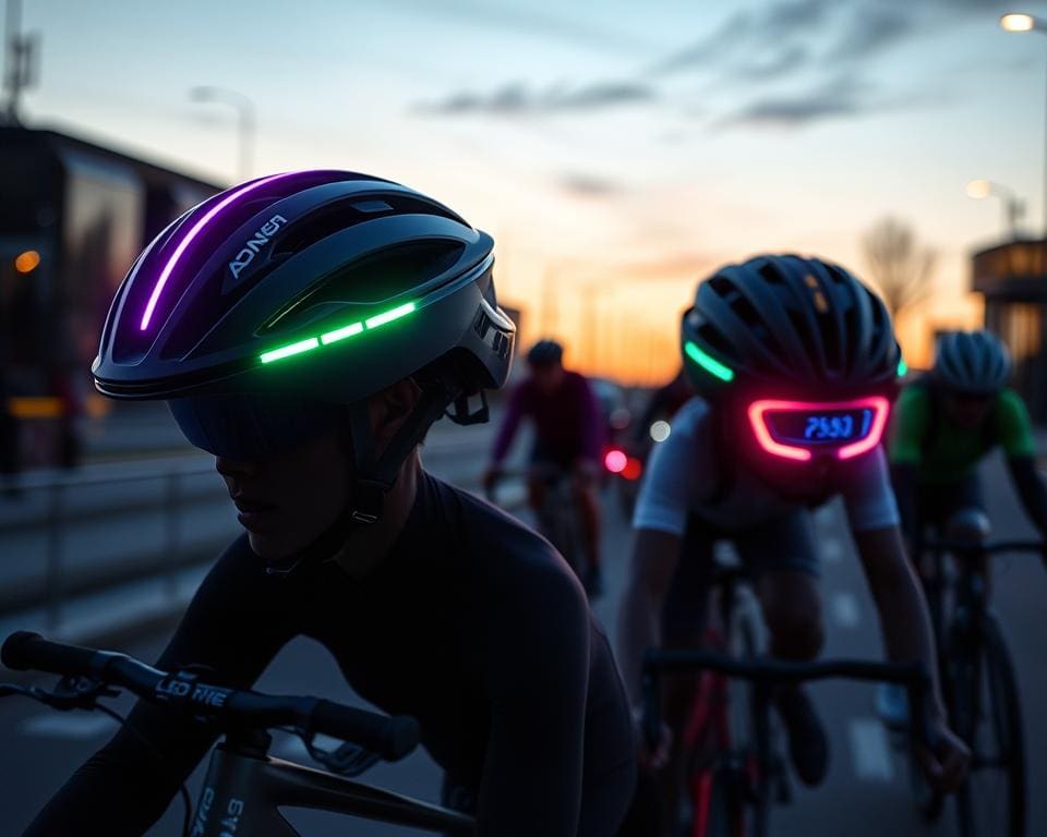 Intelligente Fahrradhelme mit Licht: Sicherheit und Sichtbarkeit