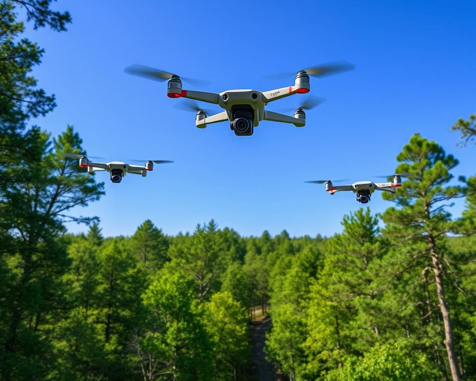 Können Drohnen die Waldüberwachung übernehmen?