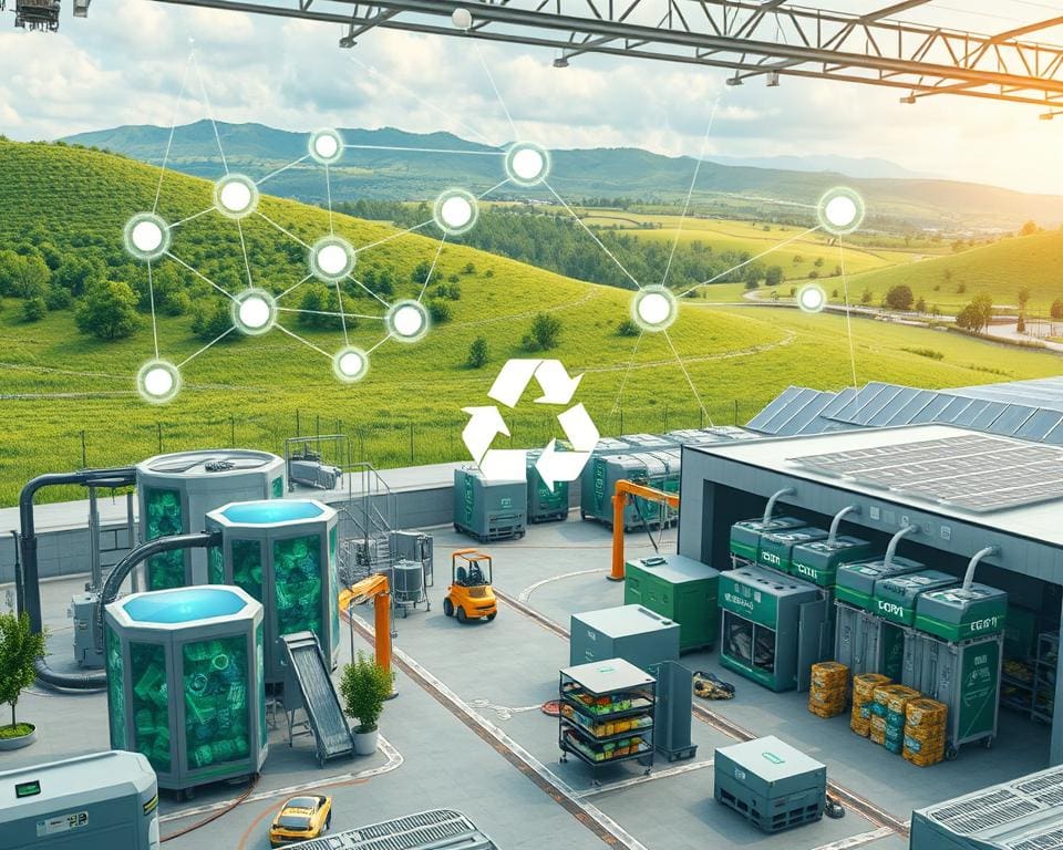 Potenzial von Blockchain im Recyclingbereich