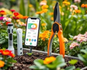 Smarte Gartenwerkzeuge mit App-Anbindung