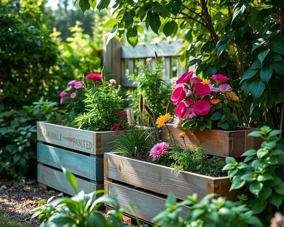 Upcycling Ideen für den Garten