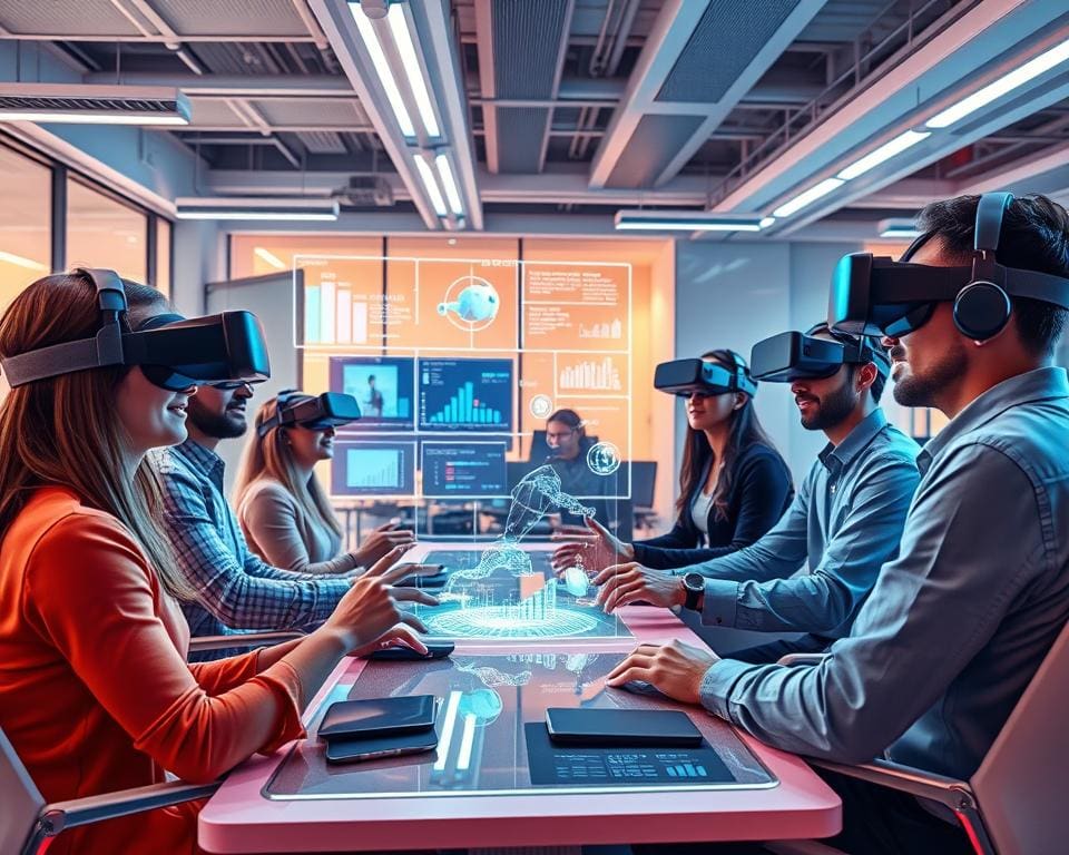 Wie unterstützt VR die Zusammenarbeit in Teams?