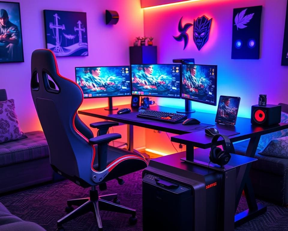 wesentliche Elemente eines komfortablen Gaming-Setups