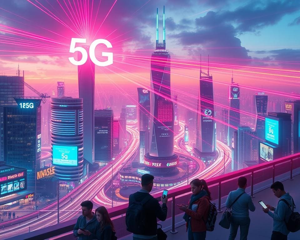 Geschwindigkeitssteigerung durch 5G