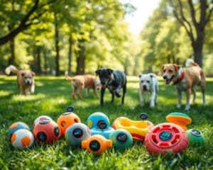 Intelligente Hundespielzeuge mit GPS