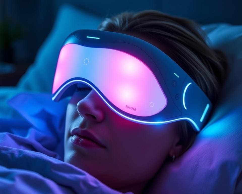 Intelligente Schlafmasken mit Lichttherapie