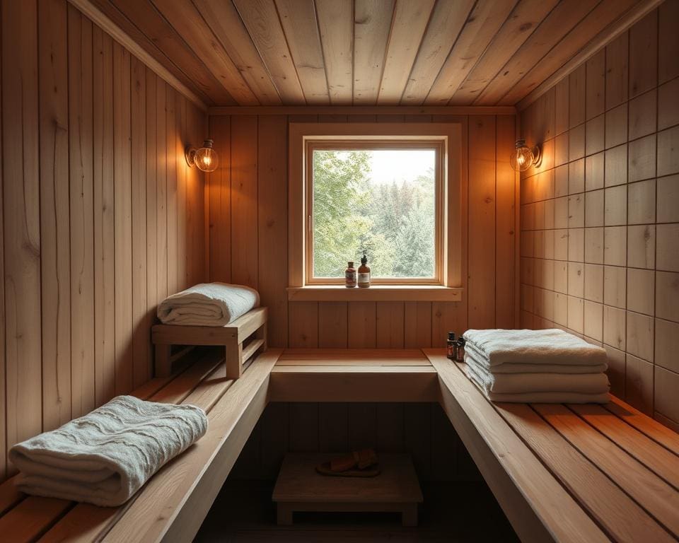 Sauna Ausstattung für Zuhause