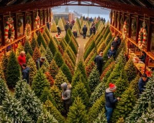 Weihnachtsbaum-Großhandel: Vielfalt für die Festzeit