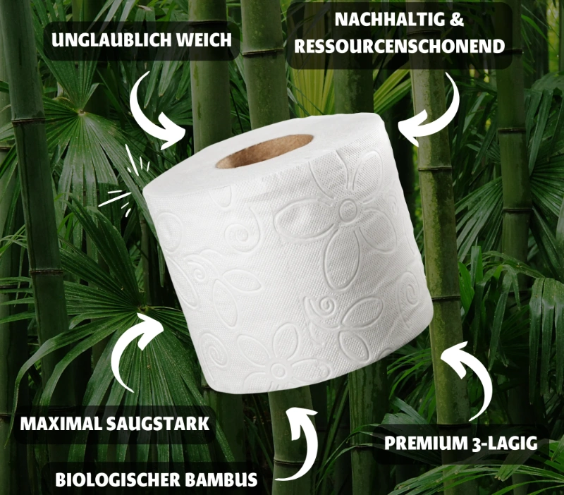recyceltes Toilettenpapier BamBam Toilettenpaier