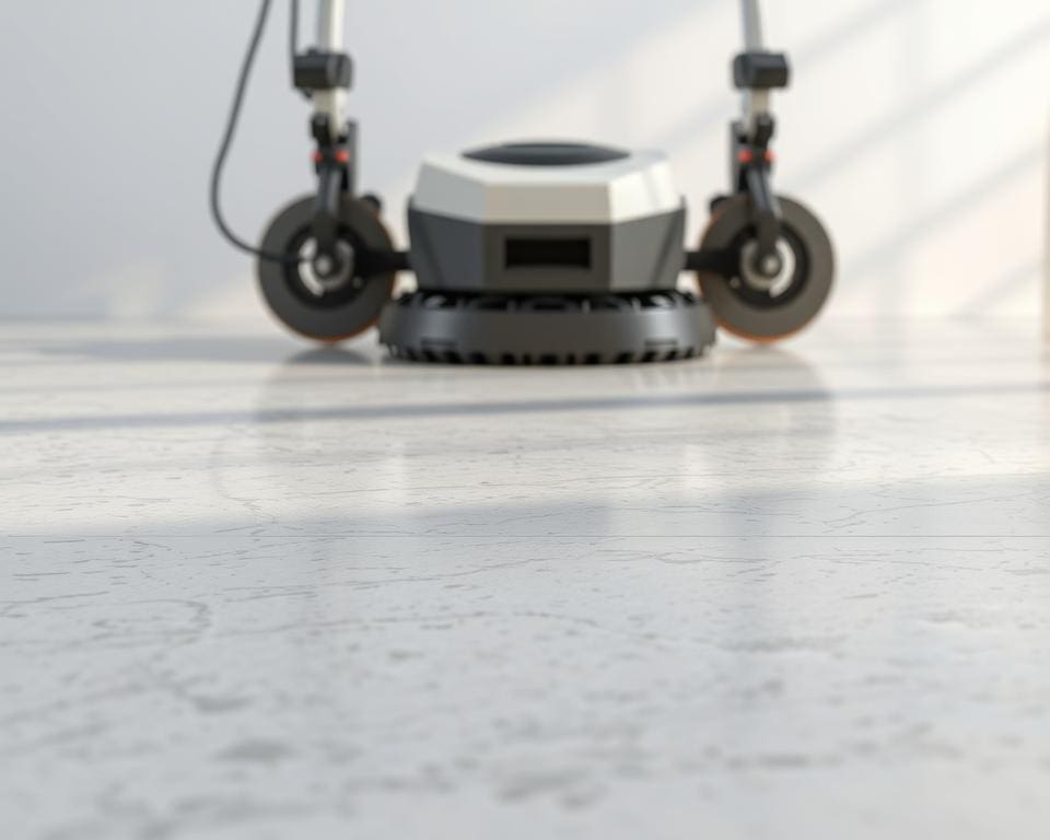Was macht die Bodenreinigung von Stein Schleiftechnik effizient?