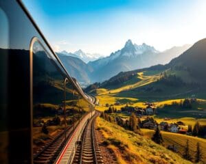 Wie erlebt man die besten Zugreisen in der Schweiz?