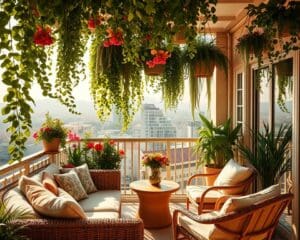 Wohnideen für sonnige Balkone