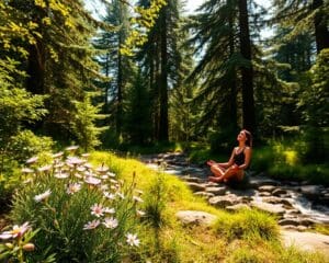 Kraft tanken durch Achtsamkeit