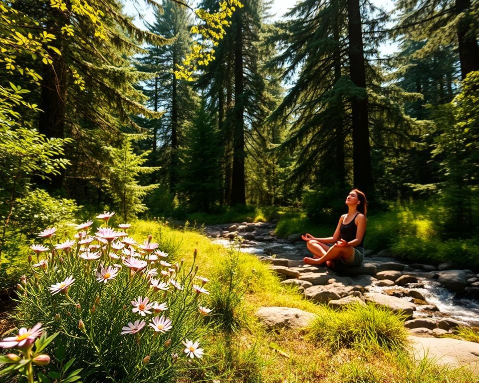 Kraft tanken durch Achtsamkeit